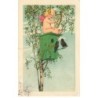 n°23850 - Flatscher - MM Vienne n°999 - Ange jouant de la lyre assis sur un nichoir, devant des oiseaux