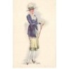 n°23862 - Illustrateur Pagani n°494-2 - Jeune femme élégante mettant des gants