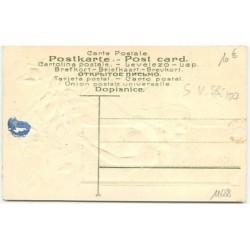 n°11688 - Carte Fantaisie Gaufrée - Femme et Libellule