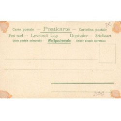n°23949 - Animaux - Chien - Teckel regardant un chasseur buvant