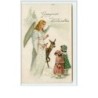 n°2395 - Gesgnete Weihnachten - Ange, biche et enfants