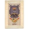 n°23952 - Carte Tissée Soie - Militaire - Portrait de Galliéni - Carte vendue en l'état