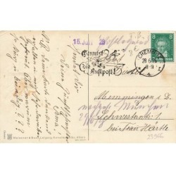 n°23966 - F. Baumgarten - Herzlichen Glückwunsch zum Geburstage - Fillette avec des pivoines