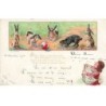 n°23990 - T.R. n°139 - Groupe de Lapins et Fillette