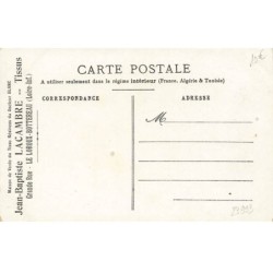 n°23993 - 1er Avril - Couple en vélo - Pub Lacambre Tissus Le Lorroux Bottereau