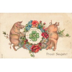 n°24038 - Carte Gaufrée -...