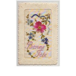n°2404 - Carte Brodée -...
