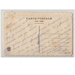 n°2404 - Carte Brodée - Bonne Fête - Fleur rose