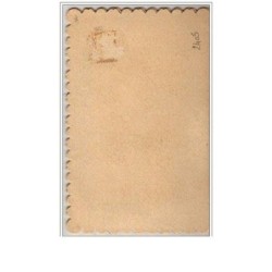 n°2405 - Carte Brodée livret - Bonne Année - Mimosa