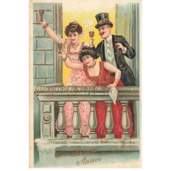 n°24092  - Carte Gaufrée -...