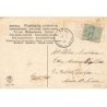 n°24092  - Carte Gaufrée - Bonne Année - Deux femmes et un homme trinquant sur un balcon