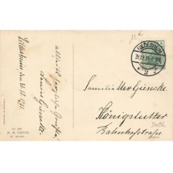 n°24096 - Flatscher - MM Vienne n°547 - Glückliches Neujahr - Enfants, le garçon portant du champagne