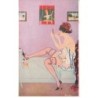 n°24105 - Ben-Geo - Les Fards de la Parisienne - Femme en bas se mettant du rouge à lèvres