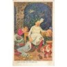 n°24156 - Illustrateur - F. Baumgarten - Und schliefen für 100 Jahre ein - Lutins regardant un cuistot dormant