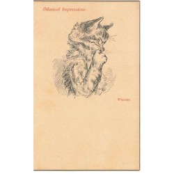 n°24167 - Animaux - Chat -...