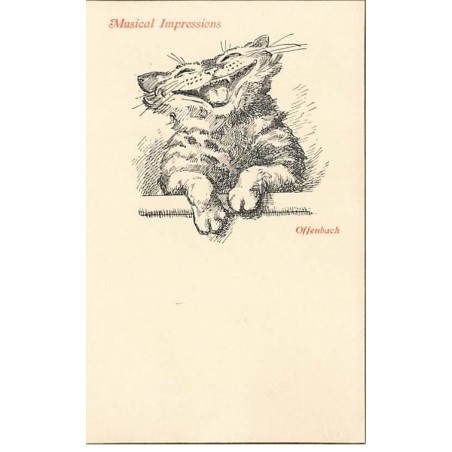 n°24168 - Animaux - Chat - Musical Impressions - Offenbach