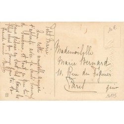 n°24175 - Clapsaddle - Bonne Année - Couple d'enfants mangeant des chocolats
