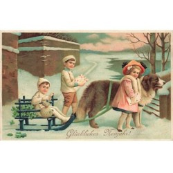 n°24222 - Carte Gaufrée -...