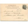 n°11747 - Carte Fantaisie Gaufrée - Art Nouveau - Coquelicot et Paysage