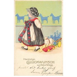 n°24276 - Carte Gaufrée  -...