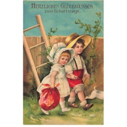 n°24277 - Carte Gaufrée  -...
