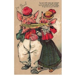 n°24278 - Carte Gaufrée  -...