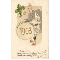 n°24281 - Carte Gaufrée -...