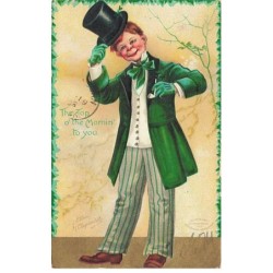 n°24296 - Carte Gaufrée -...