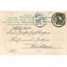 n°24332 - Carte Gaufrée - Anniversaire - Deux anges lisant, myosotis