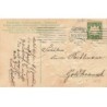 n°24333 - Carte Gaufrée - Anniversaire - Fillette portant une corbeille de fleurs