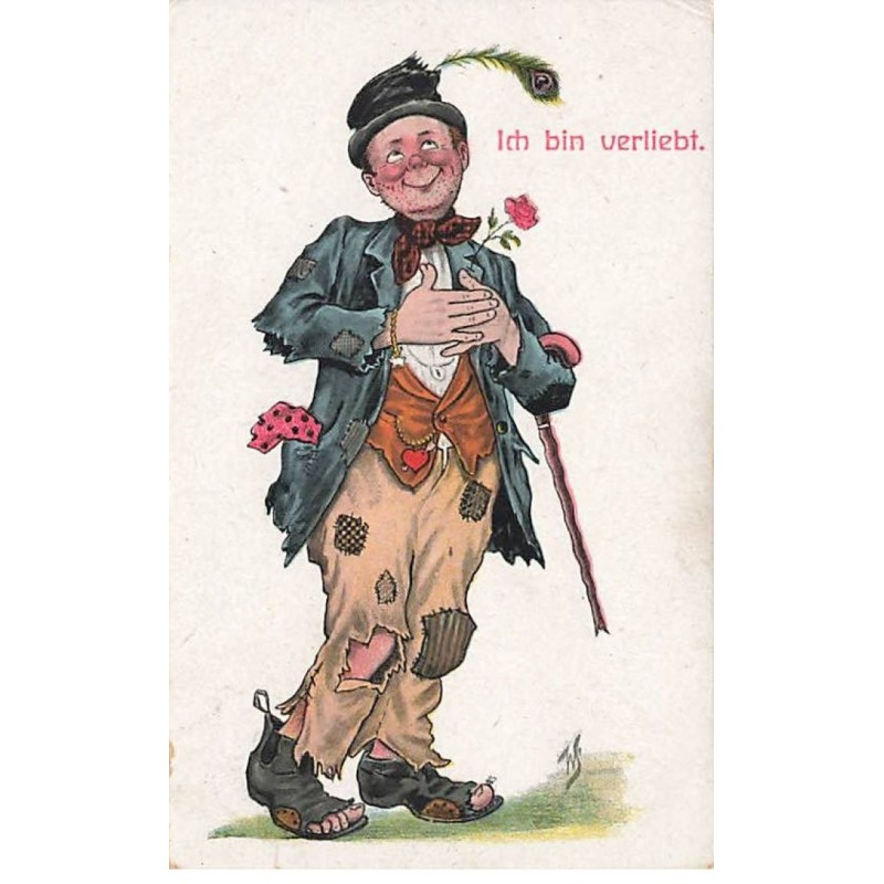 n°24336 - Fantaisie - Ich bin verliebt - Un clochard