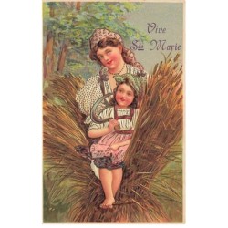 n°24338 - Carte Gaufrée -...