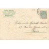 n°24344 - Carte Gaufrée - Fantaisie - Souvenir - Deux enfants arrosant des fleurs dans un pot