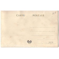 n°24451 - Carte Brodée - Heureuses Pâques - Cloches et Myosotis