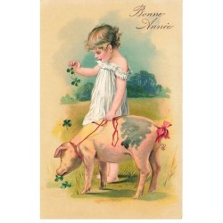 n°24477 - Carte Gaufrée -...