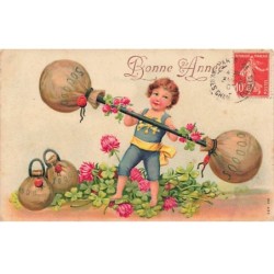 n°24478 - Carte Gaufrée -...