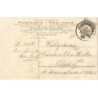 n°24482 - Carte Gaufrée - Fröhliche Pfingsten - Hirondelles volant autour d'une fillette