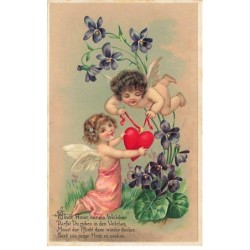 n°24493 - Carte Gaufrée -...