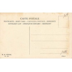n°24496 - Fantaisie - MM Vienne n°303 - Jeune femme jouant avec un chat