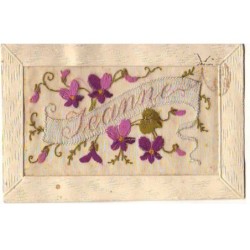n°24501 - Carte Brodée -...