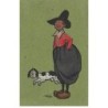 n°24510 - Illustrateur - MM Vienne n°494 - Lewin - Un homme portant des sabots, avec un chien