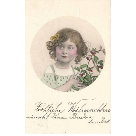n°24523 - MM Vienne 1368 - Portrait d'une fillette dans un médaillon