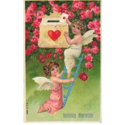 n°24537 - Carte Gaufrée -...