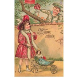 n°24538 - Carte Gaufrée -...