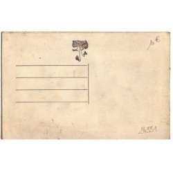 n°24551 - Carte Brodée - Joyeux Noël - Iris, et Myosotis