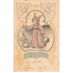 n°24563 - Carte Gaufrée -...