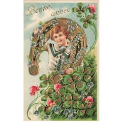 n°24570 - Carte Gaufrée -...