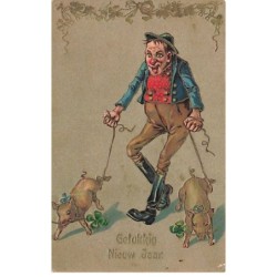 n°24573 - Carte Gaufrée -...