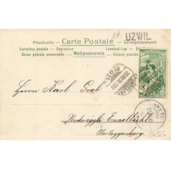 n°24585 - Noël - Fröhliche Weihnachten - Deux fillettes, dont l'une jouant de la lyre