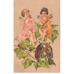 n°24587 - Carte Gaufrée -...